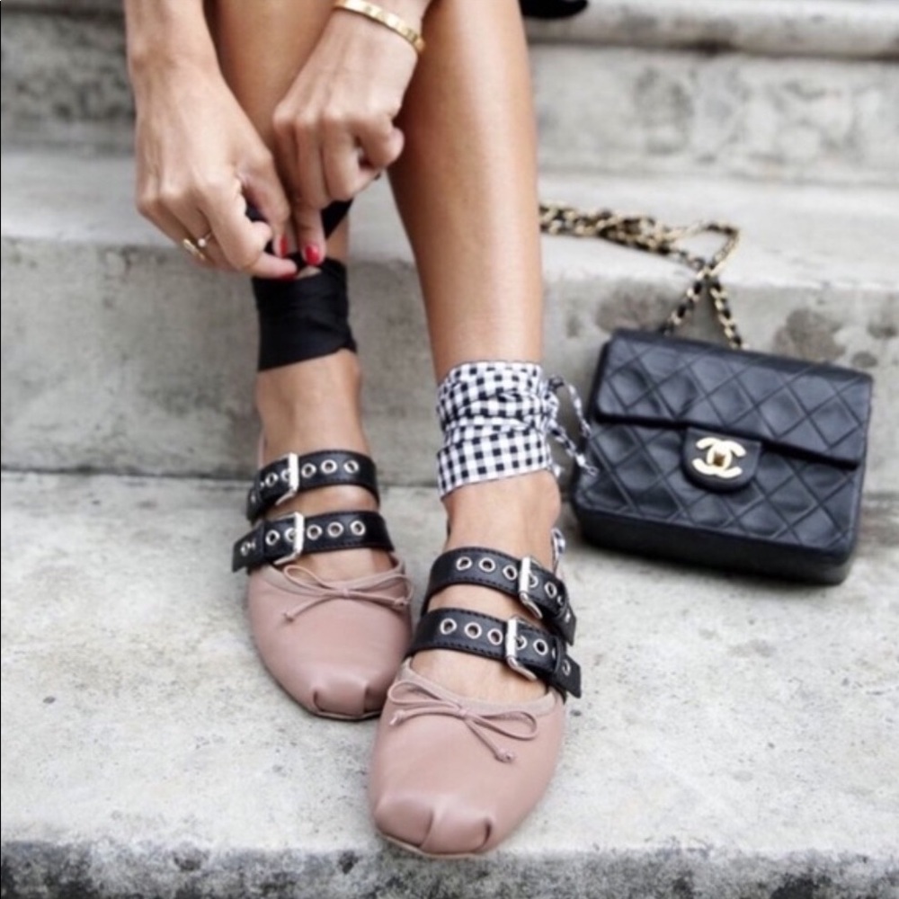 Punk Ballerina Flats (Last Pair) - Picture 3 of 8